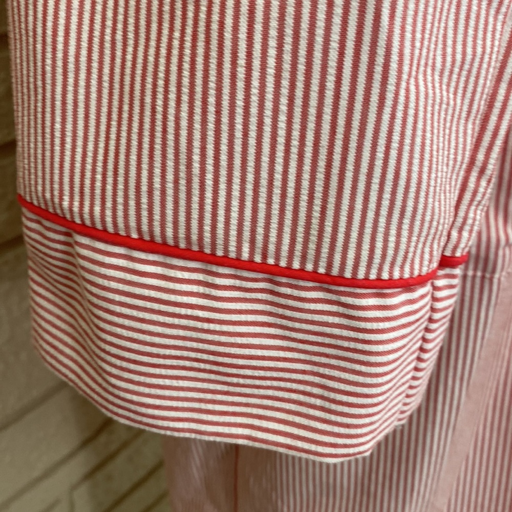 Austin Manor Vintage Men’s SeerSucker Lounging Robe - Picture 11 of 13
